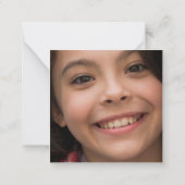 Wärst du mein Valentinherz-Foto? Mitteilungskarte (Rückseite)