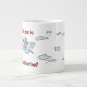 Wärst du mein Valhallentin? Jumbo-Tasse (Vorderseite)