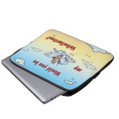 Wärst du mein Valhallentin? Laptopschutzhülle (Vorne Knopf)