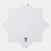 Wärst du mein Valhallentin? Ornament Karte (Rückseite)