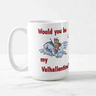 Wärst du mein Valhallentinstag Kaffeetasse