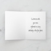 Wärst du meine Ehrenleiterin? Einladung (Innenseite)