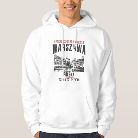 Warszawa Hoodie (Vorderseite)