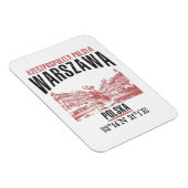 Warszawa Magnet (Rechte Seite)