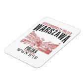Warszawa Magnet (Linke Seite)