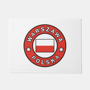Warszawa Polska Fußmatte