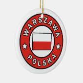 Warszawa Polska Keramik Ornament (Rechts)