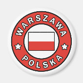 Warszawa Polska Magnet (Vorne)