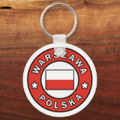Warszawa Polska Schlüsselanhänger (Vorderseite)