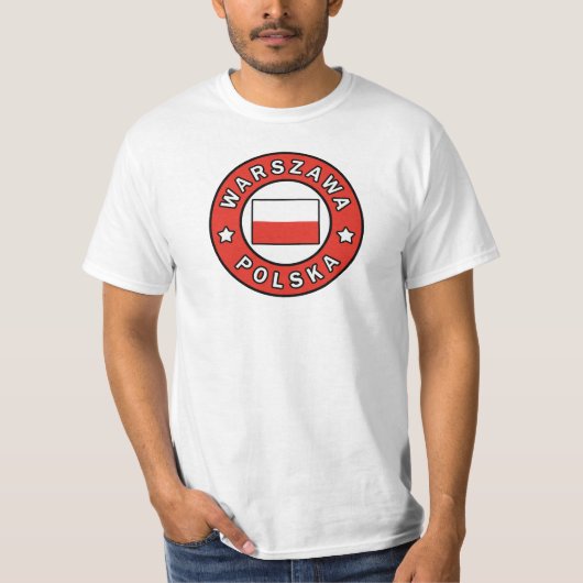 Warszawa Polska T-Shirt (Vorderseite)
