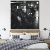 Wart..., 1920er von Natasha Us Leinwanddruck (Insitu (Schlafzimmer))