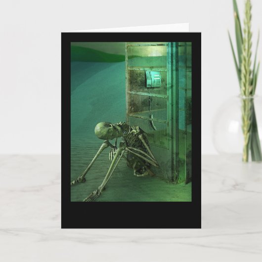 Wart für deinen Anruf... Karte (Vorderseite)