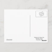 Wart für den Spieltag Postkarte (Rückseite)