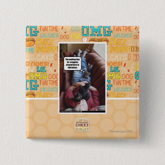 Wart für Schnecken Button (Vorderseite)