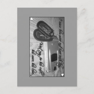 Wart für seinen Anruf... Postkarte