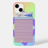 Wart für Sie Case-Mate iPhone Hülle (Rückseite)