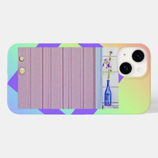 Wart für Sie Case-Mate iPhone Hülle (Rückseite (Horizontal))