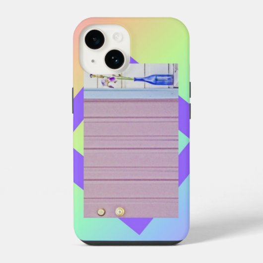 Wart für Sie iPhone Hülle (Rückseite)