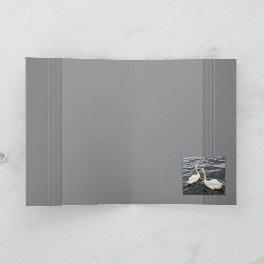 Wart für Sie Karte (Innenseite)