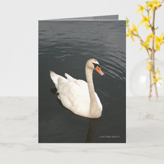 Wart für Sie Karte (Gelbe Blume)