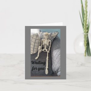 WART FÜR SIE "SIEHT IHR ALTER AUS" KARTE