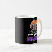 Wart Halloween, Countdown Spooky Skeleton Kaffeetasse (VorderseiteRechts)