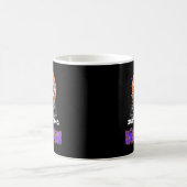 Wart Halloween, Countdown Spooky Skeleton Kaffeetasse (Mittel)