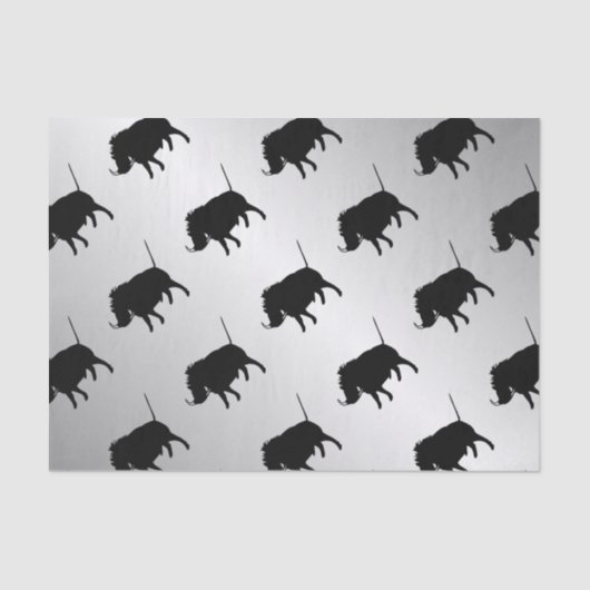 Wart Hog Silver Seidenpapier (Vorderseite)