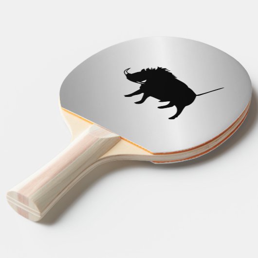 Wart Hog Silver Tischtennis Schläger (Rückseitenansicht)