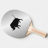 Wart Hog Silver Tischtennis Schläger (Seitenansicht)