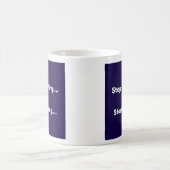Wart stoppen...Fang an zu tun Kaffeetasse (Mittel)