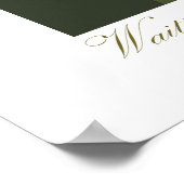 Wart zu reiten poster (Ecke)