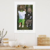 Wart zu reiten poster (Küche)