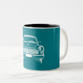 Wartburg 311 Front Zweifarbige Tasse (VorderseiteRechts)