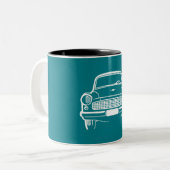 Wartburg 311 Front Zweifarbige Tasse (Vorderseite Links)