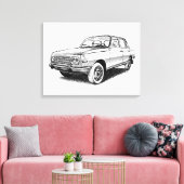 Wartburg 353  leinwanddruck (Insitu (Wohnzimmer))