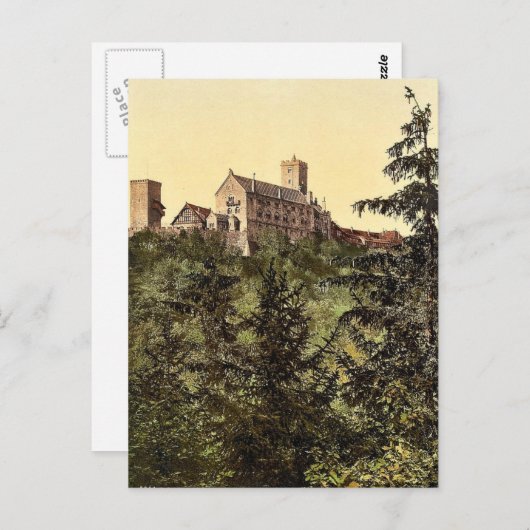Wartburg, Eisenach Castle, Thüringen, Deutschland Postkarte (Vorne/Hinten)