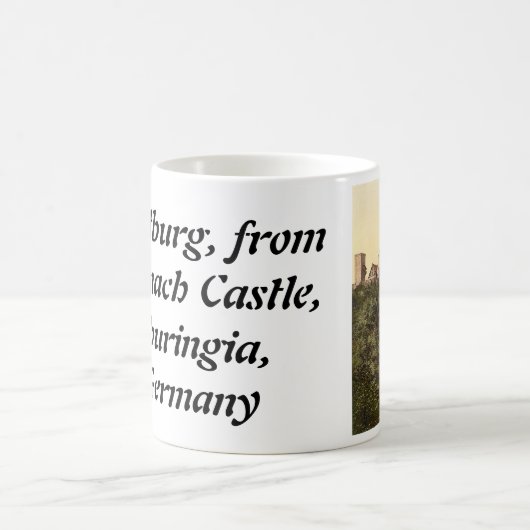Wartburg, von Eisenach Schloss, Thüringen, Kaffeetasse (Mittel)