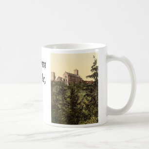 Wartburg, von Eisenach Schloss, Thüringen, Kaffeetasse
