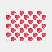 Warte - Adoption - Neues Baby Fleecedecke (Vorderseite (Horizontal))