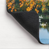 Warte auf den Herrn, Hoffnung in Seinem Wort Mousepad (Ecke)