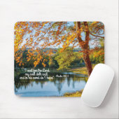 Warte auf den Herrn, Hoffnung in Seinem Wort Mousepad (Mit Mouse)