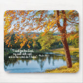 Warte auf den Herrn, Hoffnung in Seinem Wort Mousepad (Vorne)