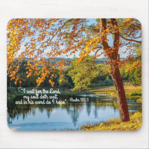 Warte auf den Herrn, Hoffnung in Seinem Wort Mousepad