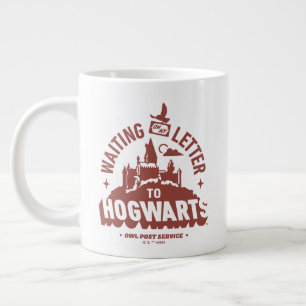 Warte auf meinen Brief nach HOGWARTS™ Jumbo-Tasse