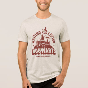 Warte auf meinen Brief nach HOGWARTS™ Tri-Blend Shirt