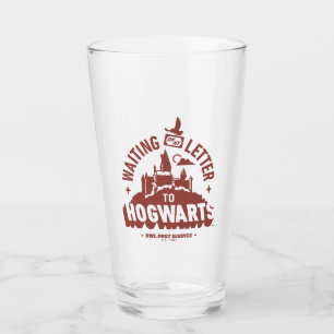 Warte auf meinen Brief von HOGWARTS™ Glas