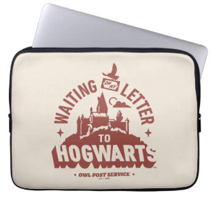Warte auf meinen Brief von HOGWARTS™ Laptopschutzhülle