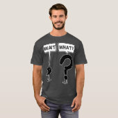 Warte auf Vintage T-Shirt (Vorne ganz)