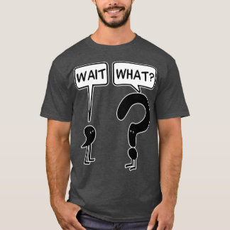 Warte auf Vintage T-Shirt